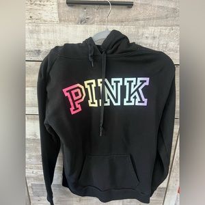colorful pink hoodie